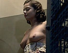 Jenna-Louise Coleman topless showing big breasts nude clips