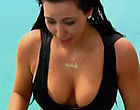 Kim Kardashian extreme deep cleavage  videos