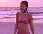 Joelle Carter looks super in a skimpy bikini clips