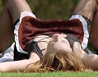 Raffaella Ponzo muff munched & sex on grass nude clips