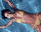Lacey Chabert sunning in a bikini clips
