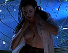 Mia Kirshner topless pulling down panties clips