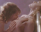 Krista Allen tits licked in lesbian scene clips
