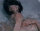 Andrea Riseborough under water in the bath tub videos