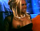 Lil Kim exposes nude tits in public clips