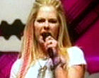 Avril Lavigne shows off her skater ass clips