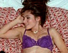 Sarah Shahi sexy purple lingerie clips