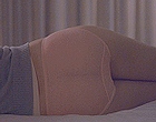 Scarlett Johansson expose ass in see-thru panties clips