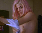 Selma Blair topless as blonde & pink hair videos