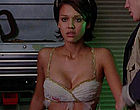 Jessica Alba tied to a car in bra & panties clips