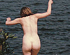 Elizabeth Olsen strips nude to skinny dip clips