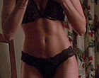 Brooke Burns sexy black lingerie scenes clips