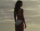 Bridget Moynahan sexy white bikini on the beach clips