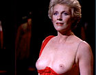 Julie Andrews topless in red dress on stage clips