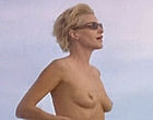 Anna Gunn topless on a boat videos