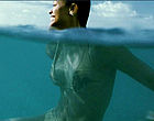 Zoe Saldana sexy tiny bikini in ocean clips