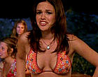 Rachel Bilson sexy bikini top cleavage videos