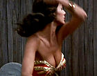 Lynda Carter sexy cleavage as wonder woman clips