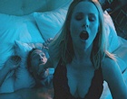 Kristen Bell riding a guy wildly in bed videos