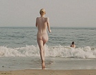 Dakota Fanning runs butt naked into the ocean nude clips