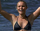 Kate Bosworth sexy bikini & white panties clips