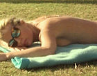 Romy Schneider sunbathing naked outside clips