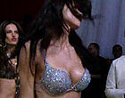 Adriana Lima cleavage in bikini & lingerie clips