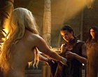 Emilia Clarke stripped naked shows sideboob clips
