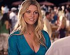 Brooklyn Decker cleavage and pokies in dress clips