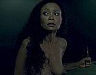 Thandie Newton fully nude boobs, butt & bush clips