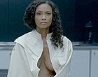 Thandie Newton full frontal in westworld clips