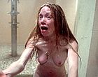 Sissy Spacek bares tits & ass in the shower clips