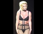 Britney Spears suffers nip slip in concert clips