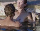 Tilda Swinton nude sunbathing & sex in pool nude clips