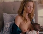 Leslie Mann showing her big breasts in bed clips