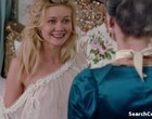 Kirsten Dunst nude boob in see-thru nightie clips