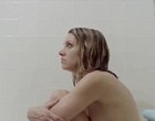 Dawn Olivieri sitting showing boob in tub clips