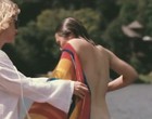 Elizabeth Olsen flashing her butt in public nude clips