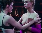 Elizabeth Berkley dancing, exposing breasts clips