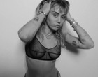 Miley Cyrus see-through bra, music video clips