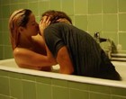 Ana de Armas nude tits in bathtub, kissing clips
