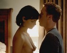Morena Baccarin nude boobs & making out nude clips