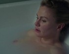 Anna Paquin showing tits in tub and talk clips