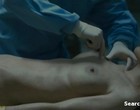 Alyssa Milano totally naked in pathology clips
