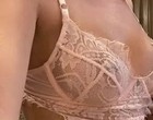 Bella Thorne shows boobs in see through bra clips