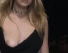 Gigi Hadid fully visible boobs in dress nude clips