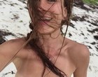 Rhona Mitra topless, shows her sexy boobs nude clips