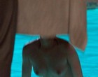 Ana de Armas shows her tits in pool scene clips