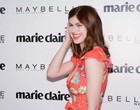 Alexandra Daddario posing and shows cleavage clips