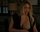 Hilary Duff shows boob but censored nude clips